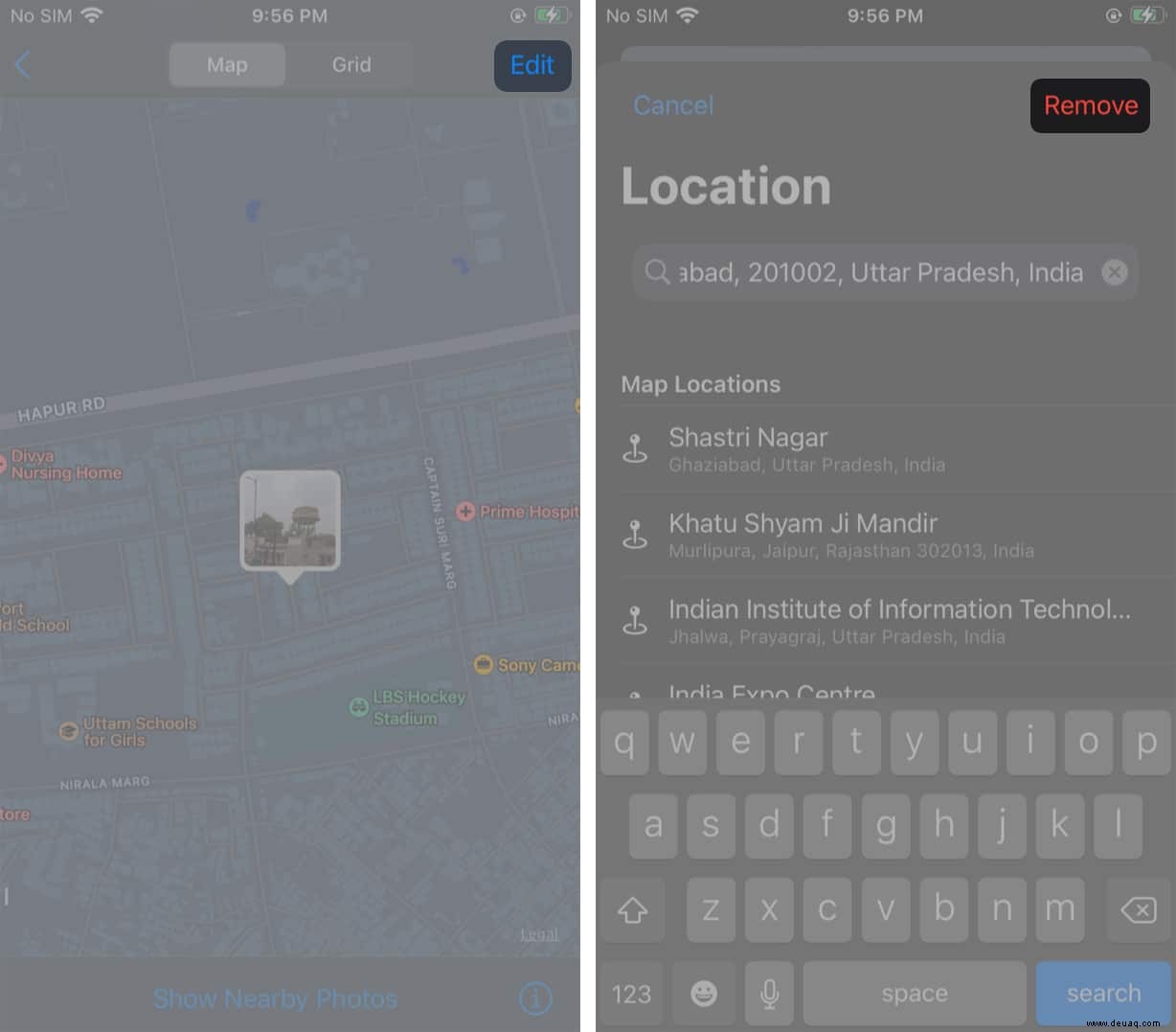 So deaktivieren Sie Geotagging für Fotos auf iPhone und iPad 