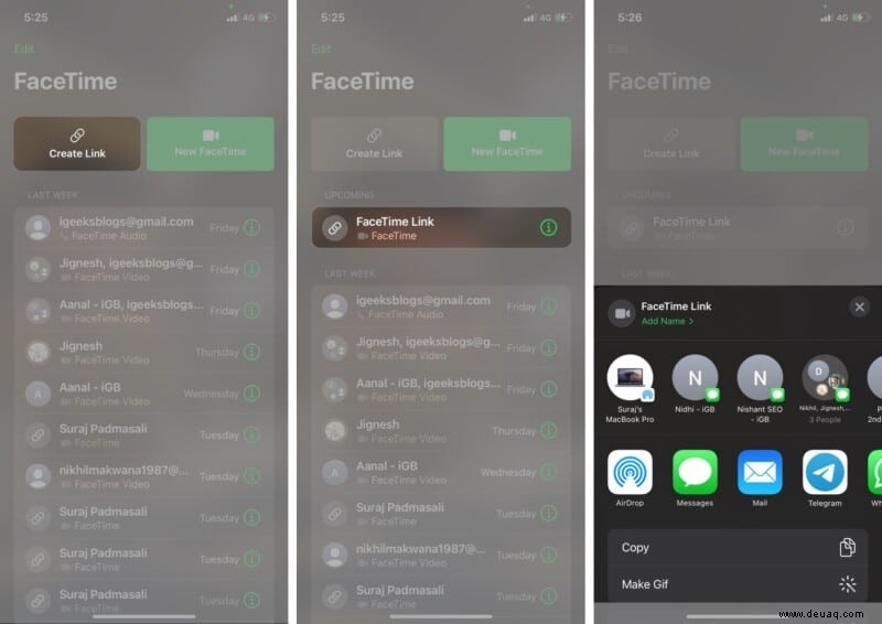 iOS 15:FaceTime auf Android und Windows 