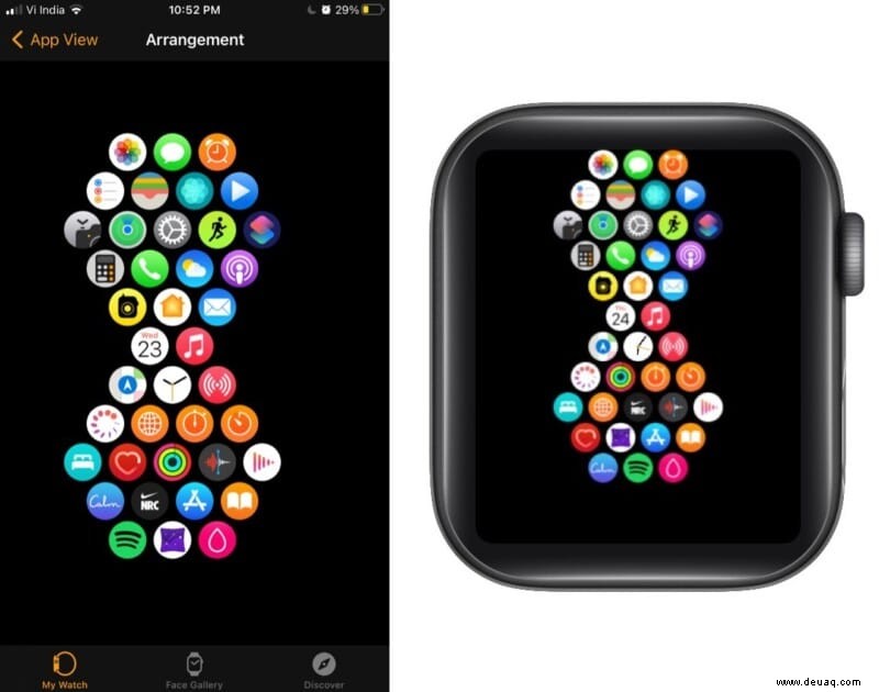 So ändern Sie das Layout der Apple Watch-App für mehr Benutzerfreundlichkeit und Produktivität 