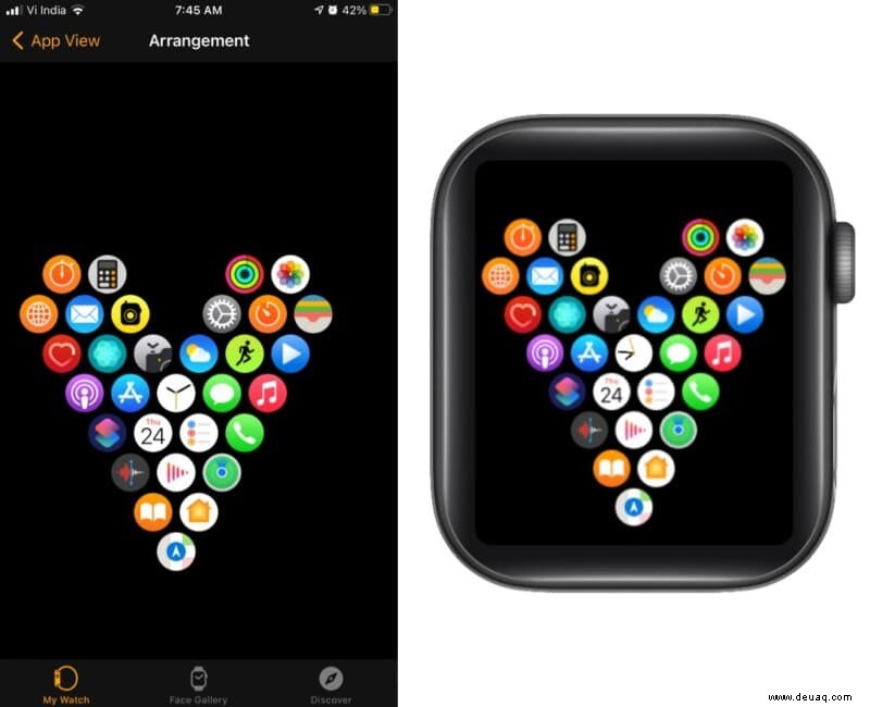 So ändern Sie das Layout der Apple Watch-App für mehr Benutzerfreundlichkeit und Produktivität 