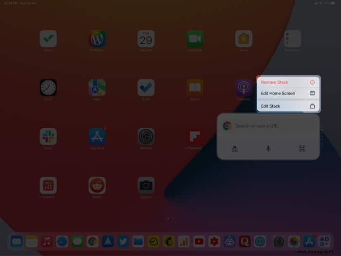 So fügen Sie Widgets auf dem iPad hinzu und verwenden sie (iPadOS 15) 