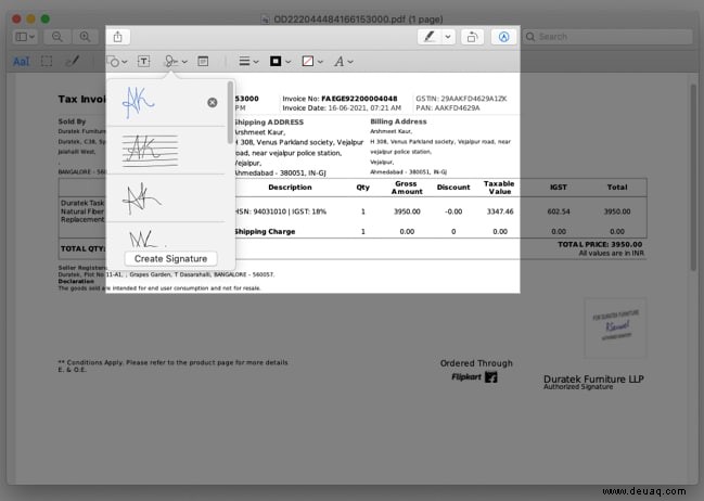 So signieren Sie ein Dokument auf iPhone, iPad und Mac 