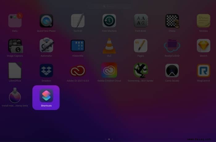 So verwenden Sie die Shortcuts-App von Apple in macOS Monterey 