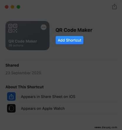 So verwenden Sie die Shortcuts-App von Apple in macOS Monterey 