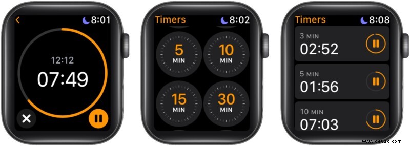 So stellen Sie einen Timer auf der Apple Watch ein:Eine Kurzanleitung 