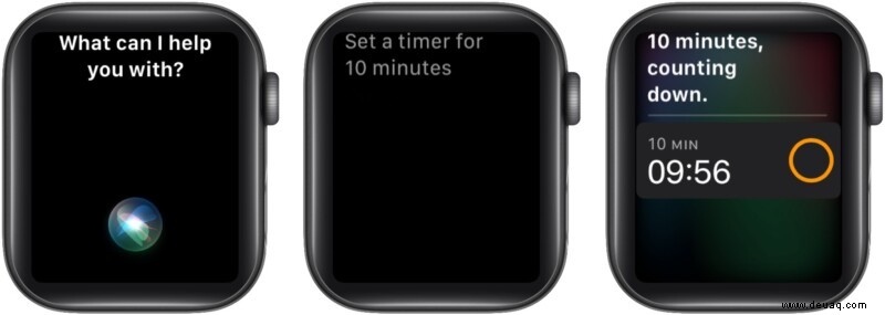 So stellen Sie einen Timer auf der Apple Watch ein:Eine Kurzanleitung 