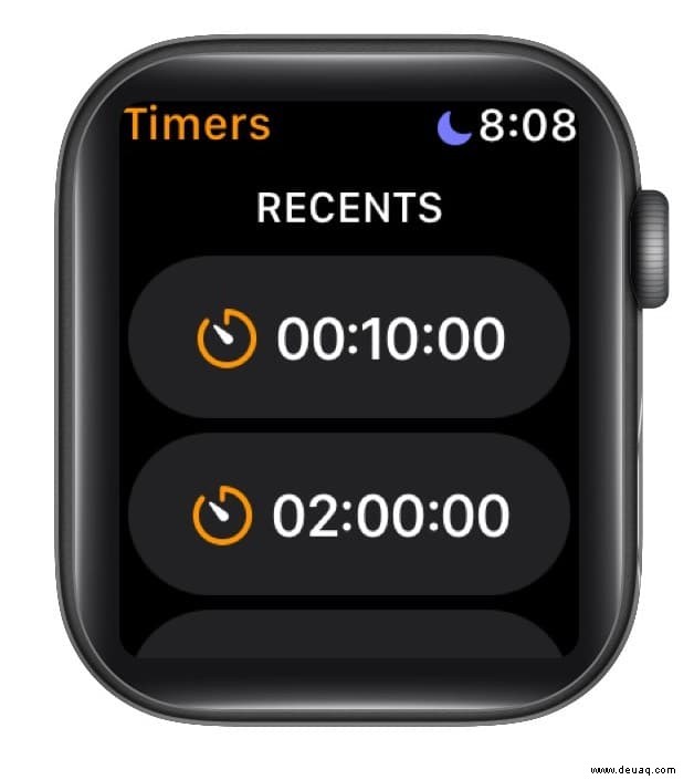 So stellen Sie einen Timer auf der Apple Watch ein:Eine Kurzanleitung 