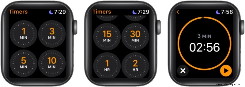 So stellen Sie einen Timer auf der Apple Watch ein:Eine Kurzanleitung 