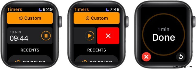 So stellen Sie einen Timer auf der Apple Watch ein:Eine Kurzanleitung 