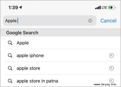 So deaktivieren Sie Trendsuchen in Google auf iPhone und Mac 