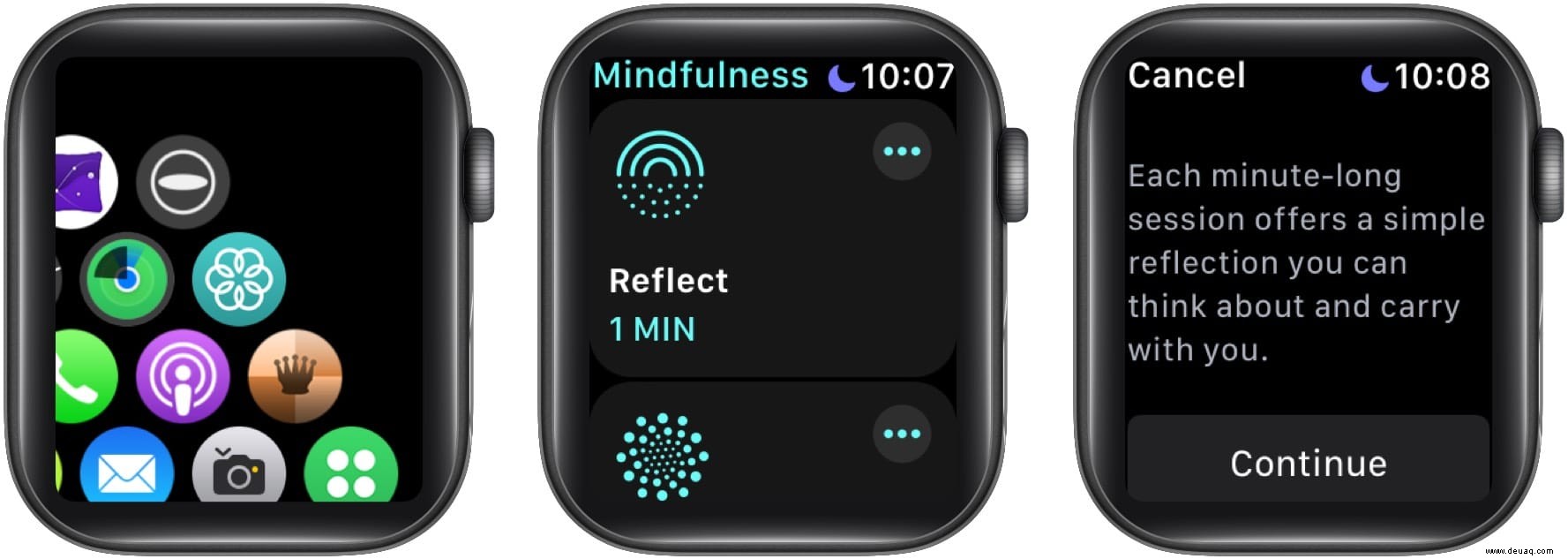 watchOS 8:So verwenden Sie die Mindfulness-App auf der Apple Watch 