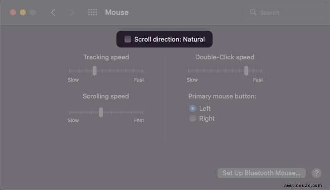 So verwenden Sie eine Maus eines Drittanbieters auf einem Mac und erhalten Trackpad-Gesten 
