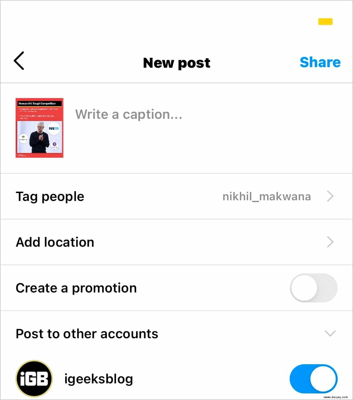 So verwenden Sie die Collab-Funktion auf Instagram auf iPhone und Android 