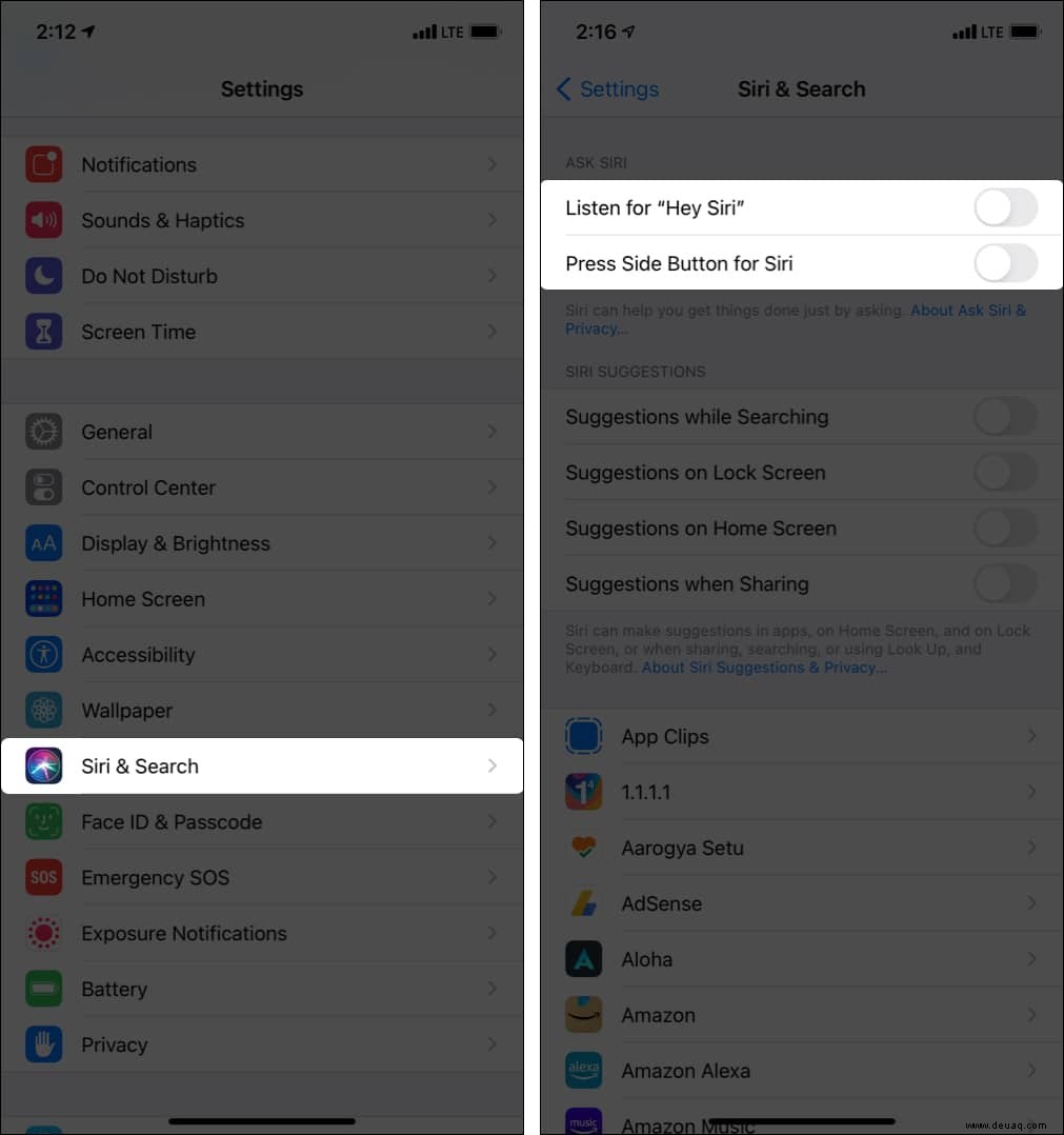 So löschen Sie Siri-Daten aus iCloud auf iPhone und iPad 