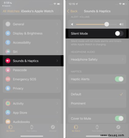 So schalten Sie Ihre Apple Watch stumm:4 nicht ganz so geheime Wege 