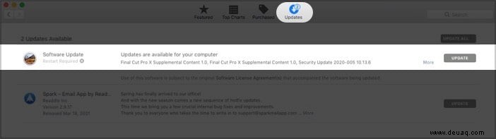 So aktualisieren Sie Safari auf dem Mac, indem Sie die neueste macOS-Version installieren 