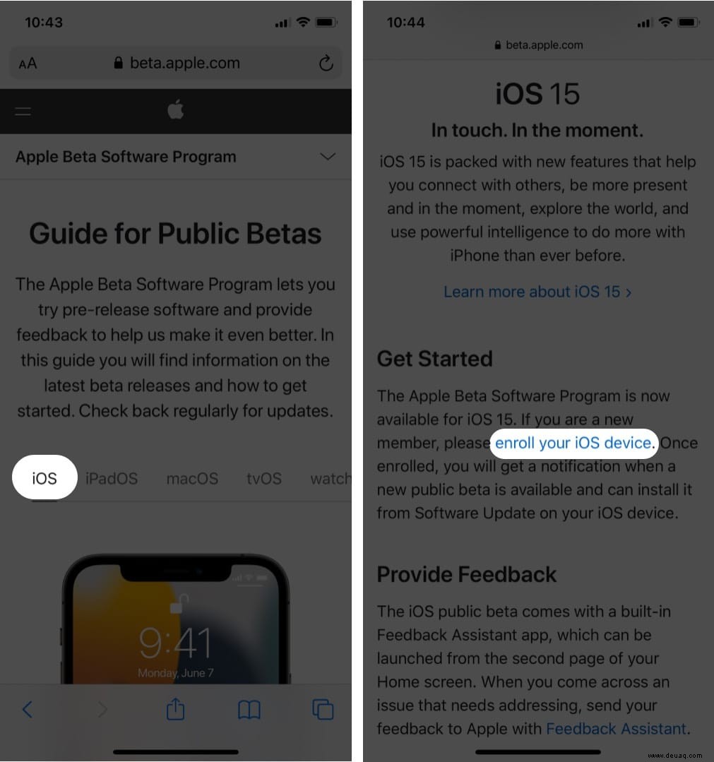 So laden Sie iOS 15 Public Beta 8 herunter und installieren es auf dem iPhone 