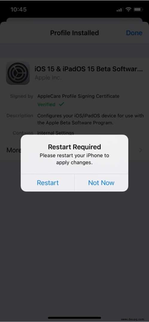 So laden Sie iOS 15 Public Beta 8 herunter und installieren es auf dem iPhone 
