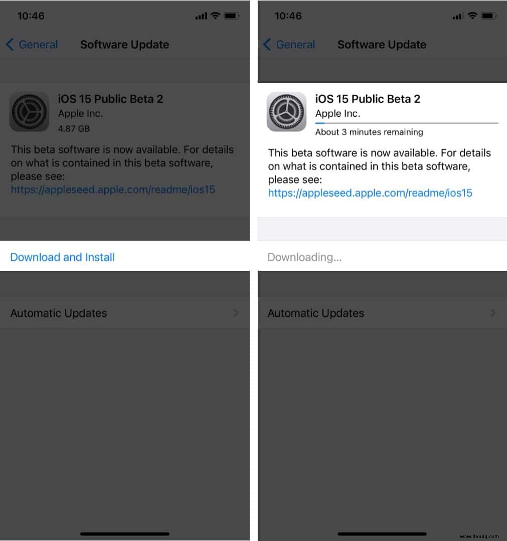 So laden Sie iOS 15 Public Beta 8 herunter und installieren es auf dem iPhone 