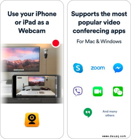 So verwenden Sie Ihr iPhone als Webcam für Mac und PC 