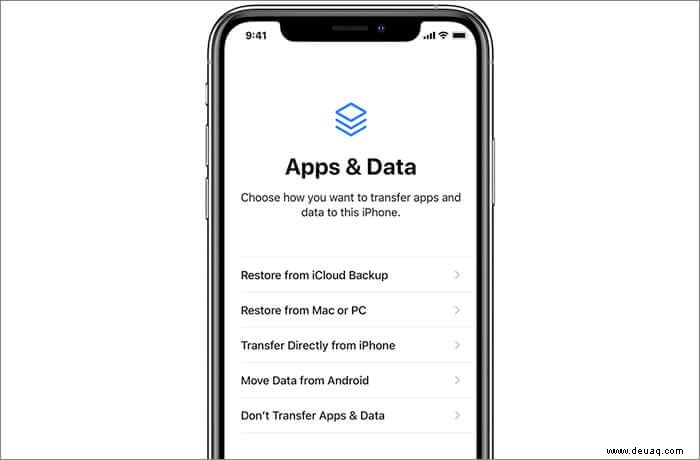 So übertragen Sie Ihre Daten vom alten iPhone auf das neue iPhone 
