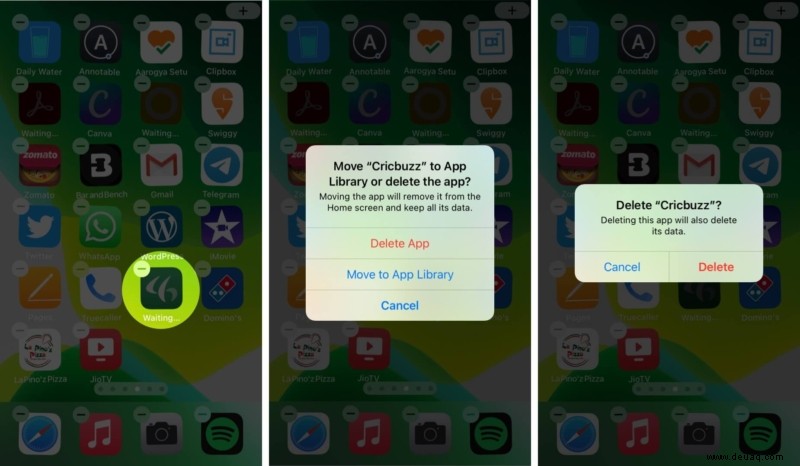 Können Apps auf iPhone und iPad in iOS 15 nicht gelöscht werden? Wie man es repariert! 