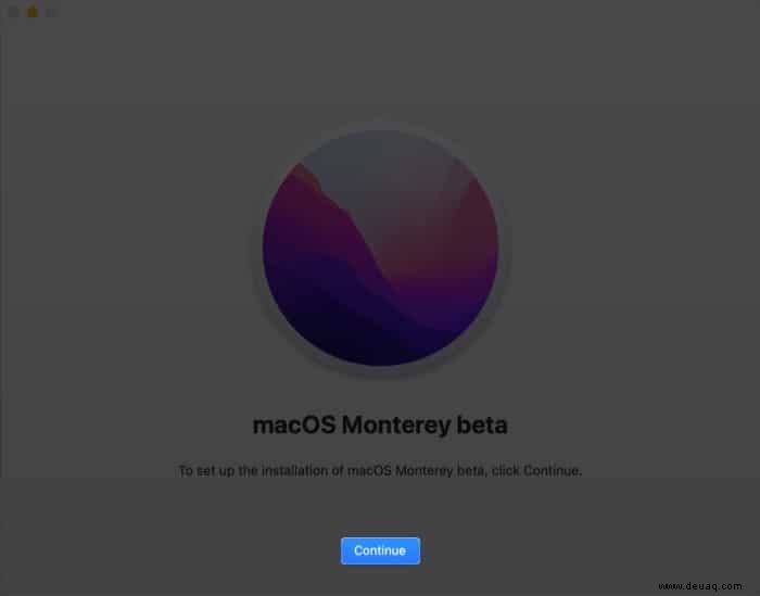 So laden Sie macOS Monterey Public Beta 7 auf Ihren Mac herunter 