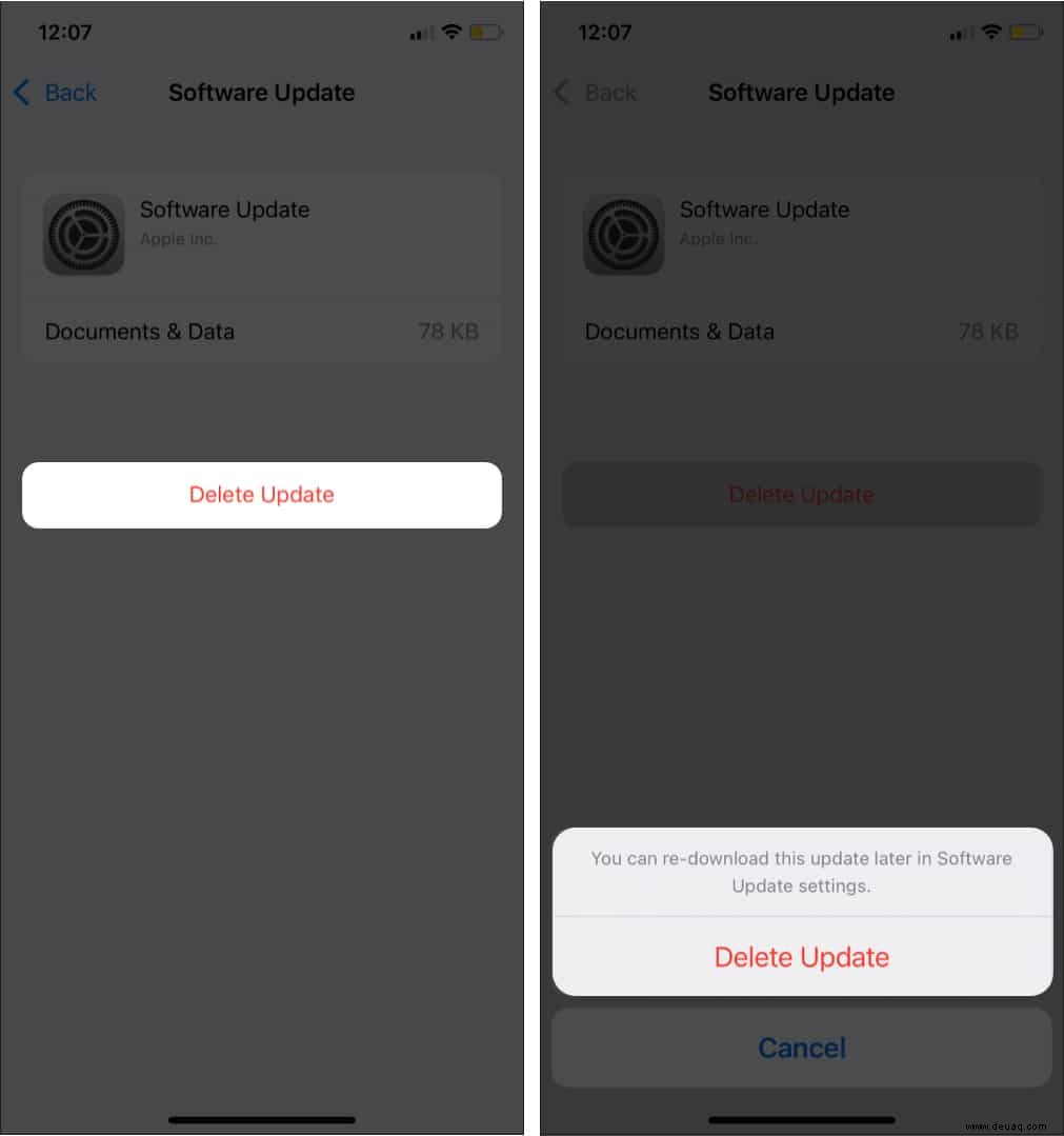 So beheben Sie, dass iOS 15 bei „Preparing to Update…“ hängen bleibt 