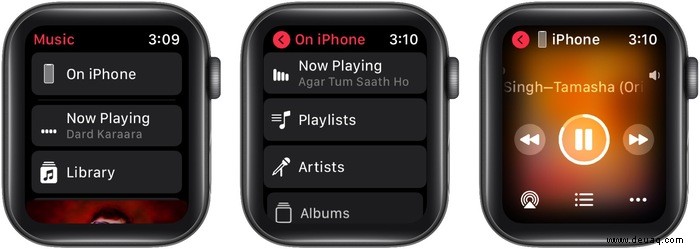 So verwenden Sie AirPlay auf der Apple Watch mit watchOS 8 