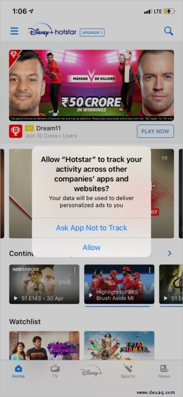 So verhindern Sie, dass Apps Sie auf dem iPhone verfolgen 