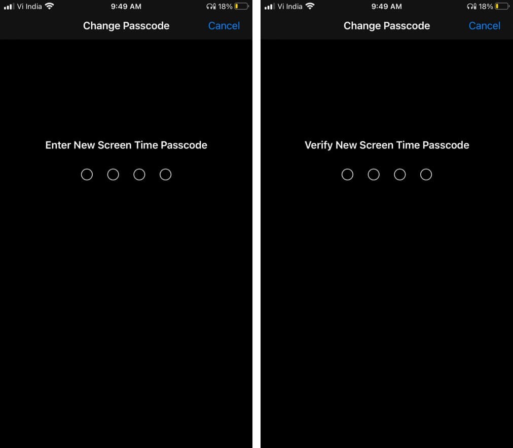 So setzen Sie den Bildschirmzeit-Passcode auf dem iPhone zurück (iOS 15) 