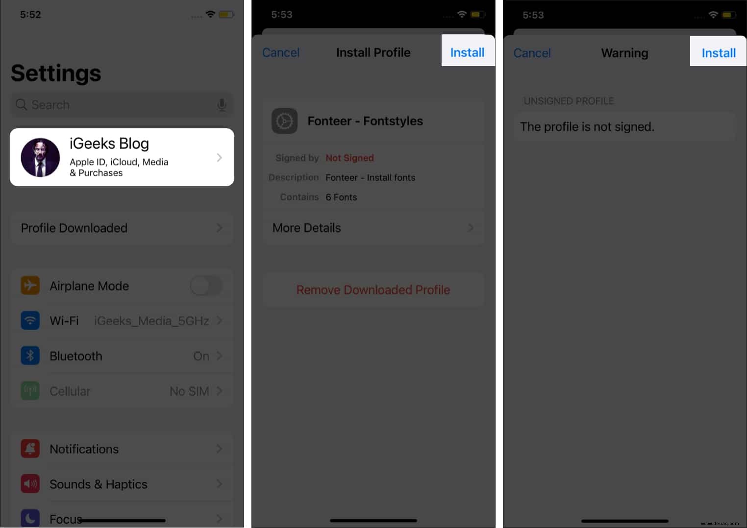 iOS 15:So installieren Sie benutzerdefinierte Schriftarten auf iPhone und iPad 