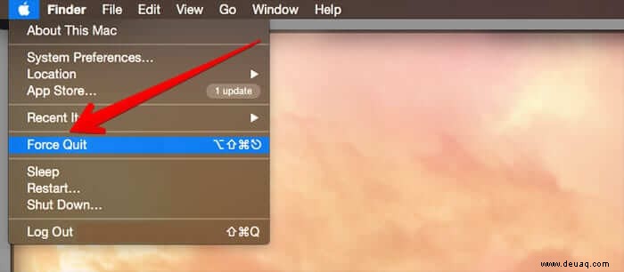 Die App ist auf dem Mac hängen geblieben? So erzwingen Sie das Beenden von Apps auf dem Mac 