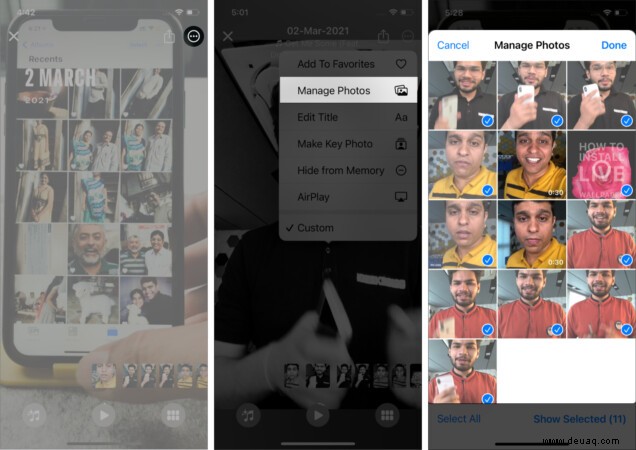 So verwenden Sie die Erinnerungsfunktion in Fotos auf dem iPhone und iPad 