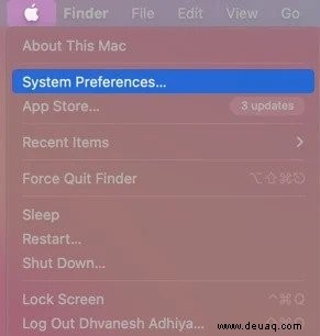 So zeigen Sie den Batterieprozentsatz auf dem Mac an (macOS Monterey aktualisiert) 