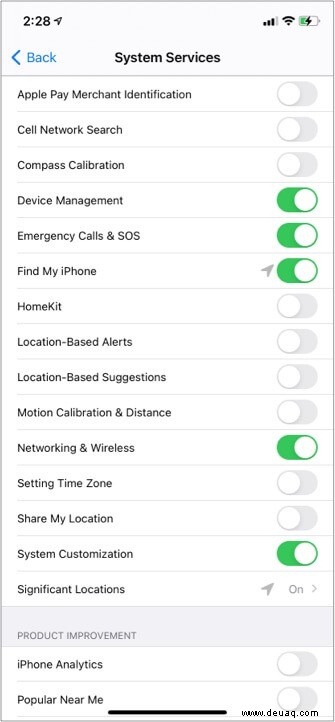 So ändern Sie die Datenschutz- und Sicherheitseinstellungen des iPhones 