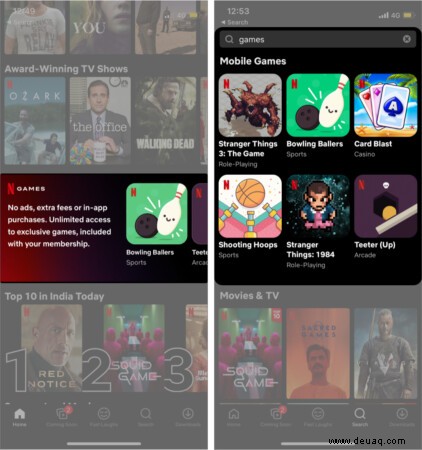 So spielen Sie Netflix-Spiele auf iPhone und iPad 