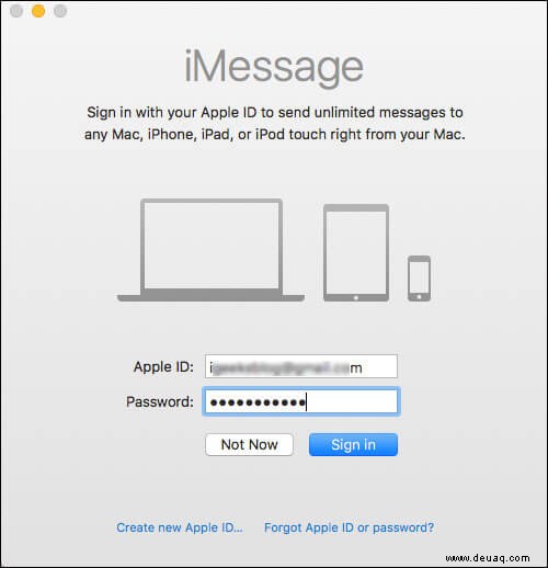 So richten Sie iMessage auf dem Mac ein und verwenden es:Anfängerleitfaden 