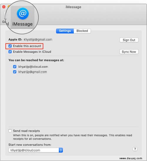 So beheben Sie, dass iMessage auf dem Mac nicht funktioniert 