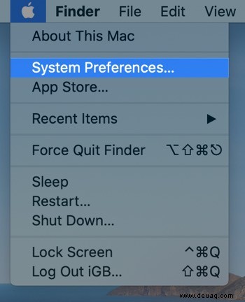 So aktivieren Sie den Nachtschichtmodus auf einem Mac mit macOS Monterey 