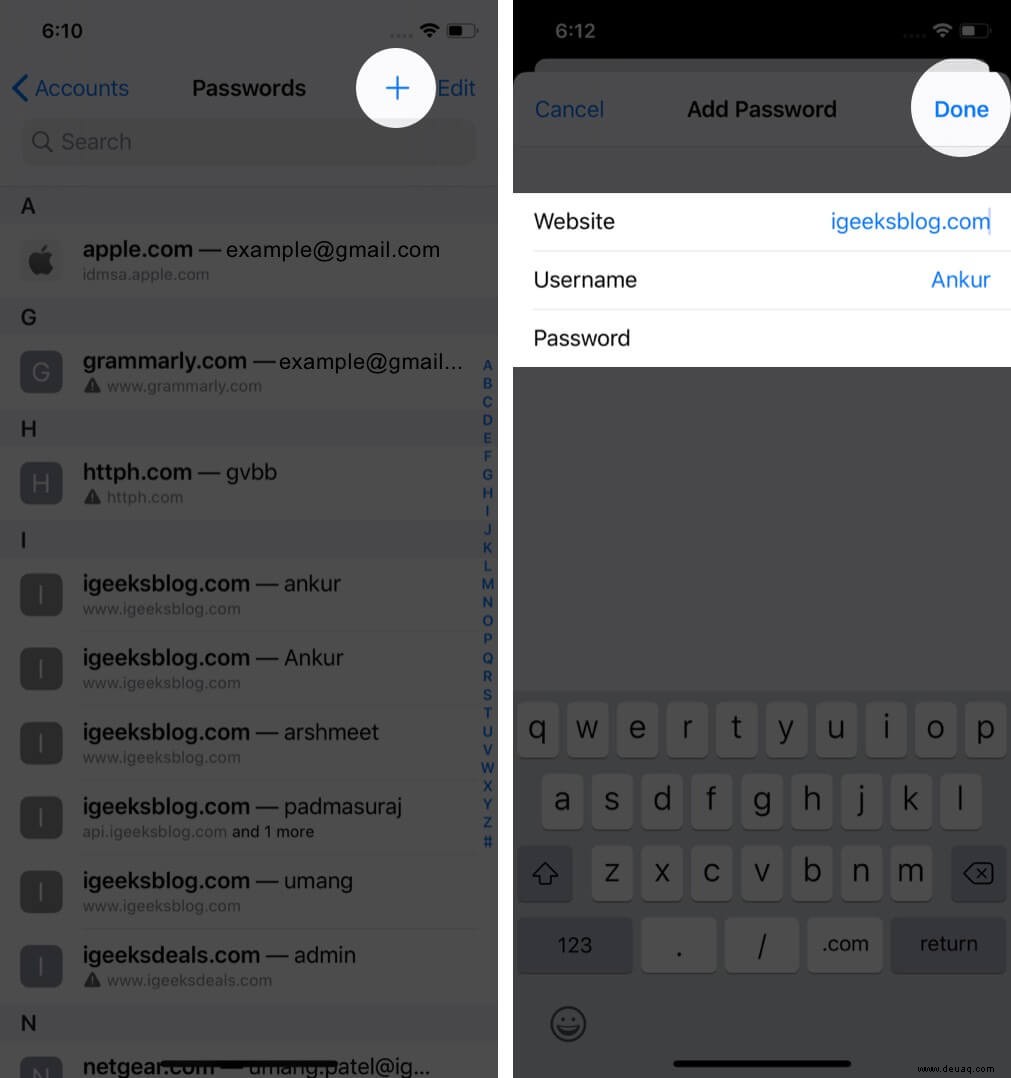 So finden und verwalten Sie gespeicherte Passwörter auf Ihrem iPhone (2022) 
