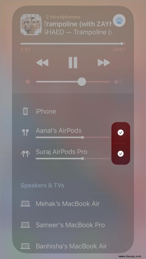 So verbinden Sie zwei AirPod-Paare mit einem einzigen iPhone oder iPad 