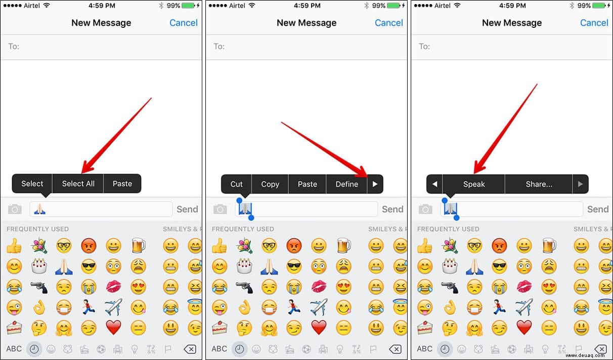 So finden Sie alle Emojis und ihre Bedeutung auf iPhone und iPad 