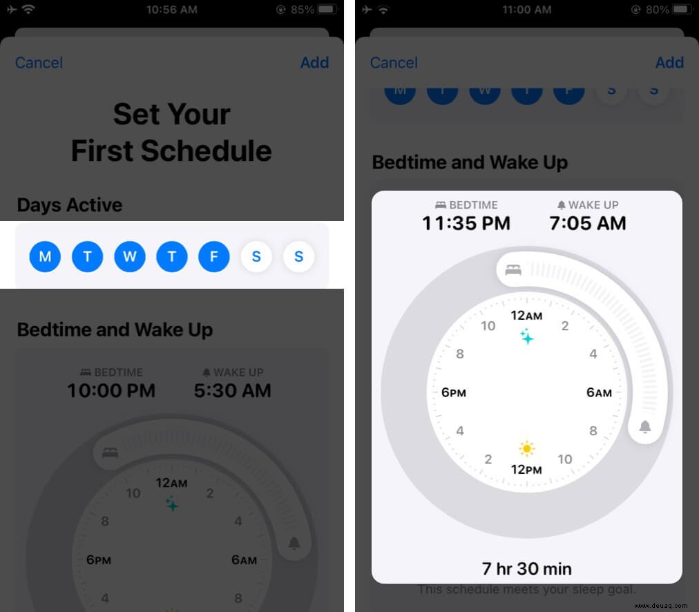 So verwenden Sie Bedtime auf iPhone und iPad, um Ihren Schlaf zu verfolgen 