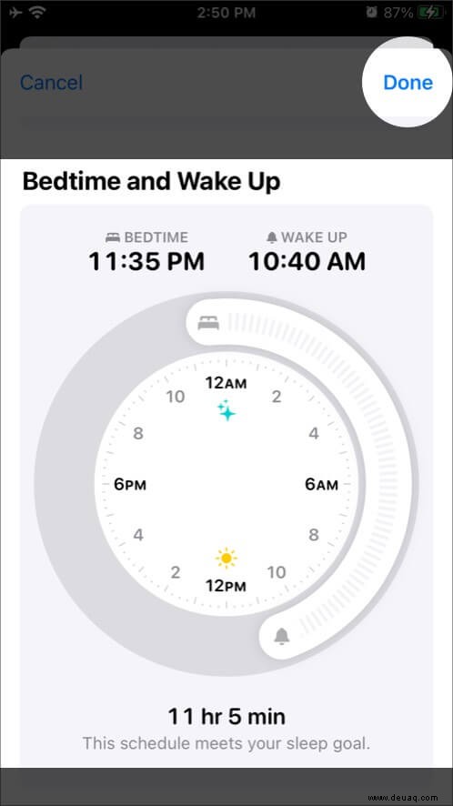 So verwenden Sie Bedtime auf iPhone und iPad, um Ihren Schlaf zu verfolgen 