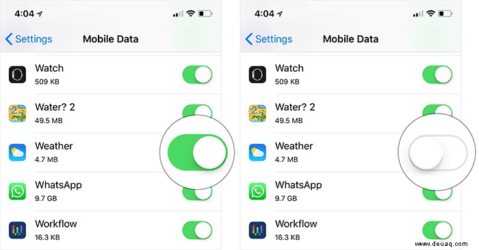 Apple Watch aktualisiert die Wetter-App nicht:Tipps zur Behebung 