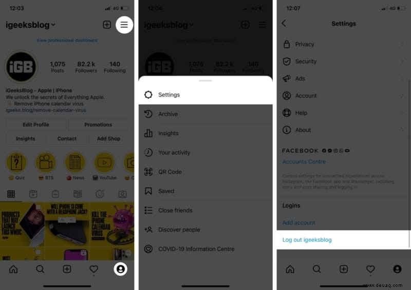 4 einfache Möglichkeiten, um zu beheben, dass Instagram nicht mit Facebook geteilt wird (2022) 