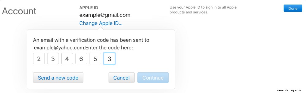 So ändern Sie die Apple ID auf iPhone, iPad, Mac oder Windows 