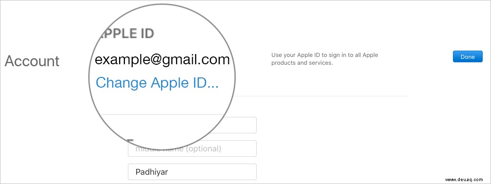 So ändern Sie die Apple ID auf iPhone, iPad, Mac oder Windows 
