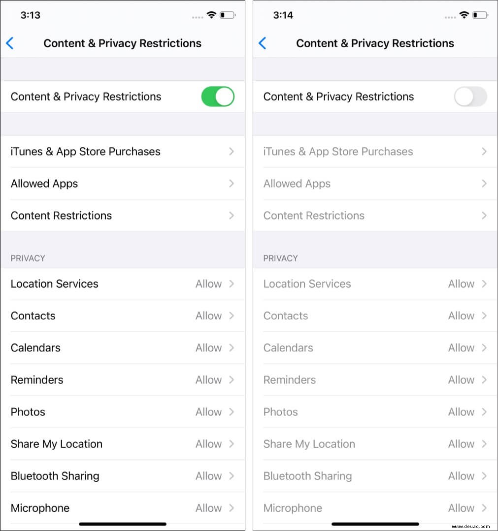 Safari Verlauf und Website-Daten auf dem iPhone ausgegraut? 4 Korrekturen 